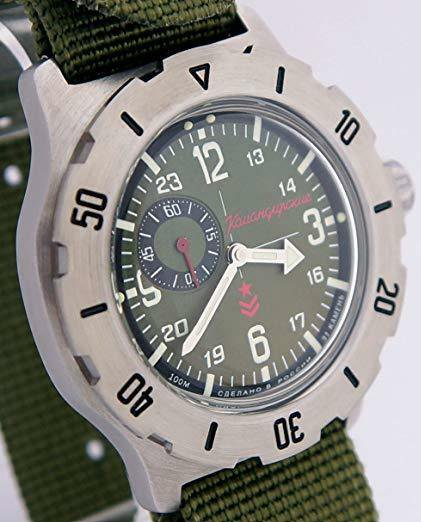 Vostok Komandirskie Automatic 42mm Watch K-35 Model: 350501 