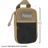 Maxpedition Micro Black Pocket Organiser / EDC Pouch