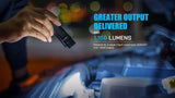 Olight S2R Baton II - 1150 Lumen Magnetic Rechargeable LED Torch